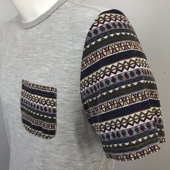 Gray Kolby Pocket T Shirt Large - Picture 3 of 7